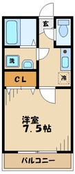 ヘキサグラム南大沢の物件間取画像